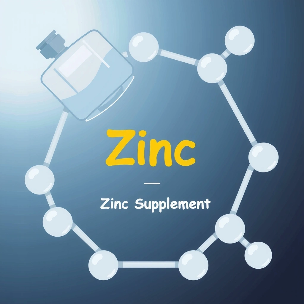 Zinc supplement benefits illustration